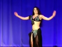 Alla Kushnir Sexy Stomach Dance Part 15